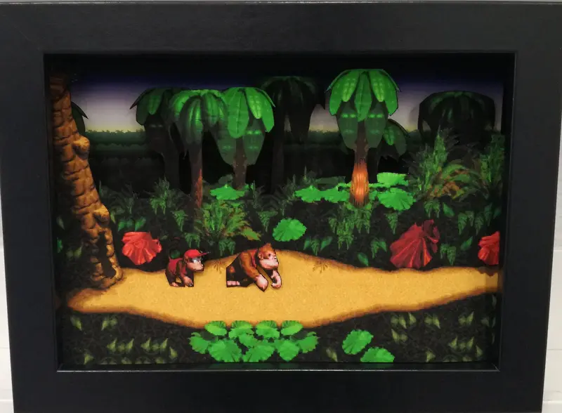 Donkey Kong Diorama 1