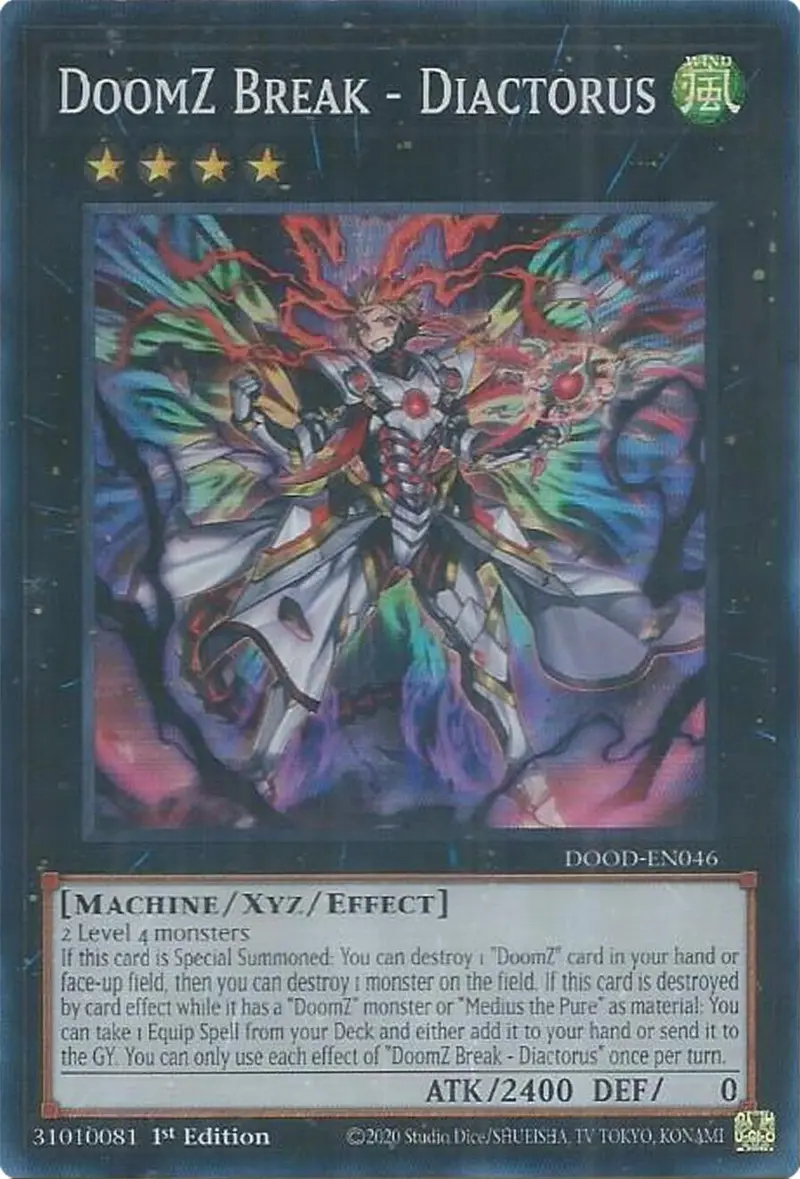 Doomz Break - Diactorus [Dood-En046] Super Rare 1