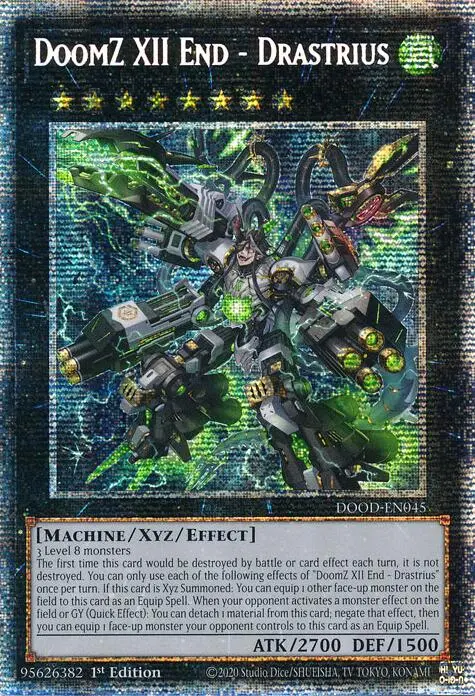 Doomz Xii End - Drastrius (Starlight Rare) [Dood-En045] Starlight Rare 1