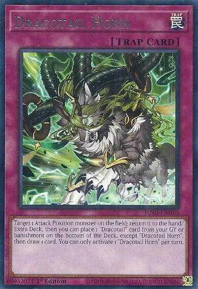 Dracotail Horn [Jush-En010] Rare 1