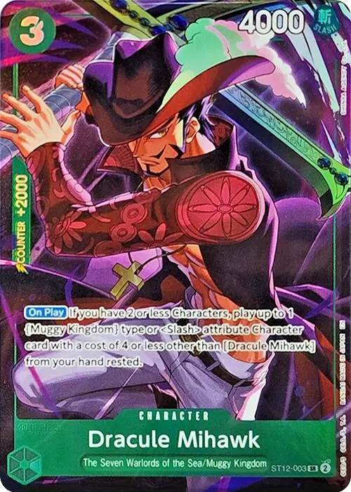 Dracule Mihawk (Illustration Box Vol.4) [One Piece Promotion Cards] 1