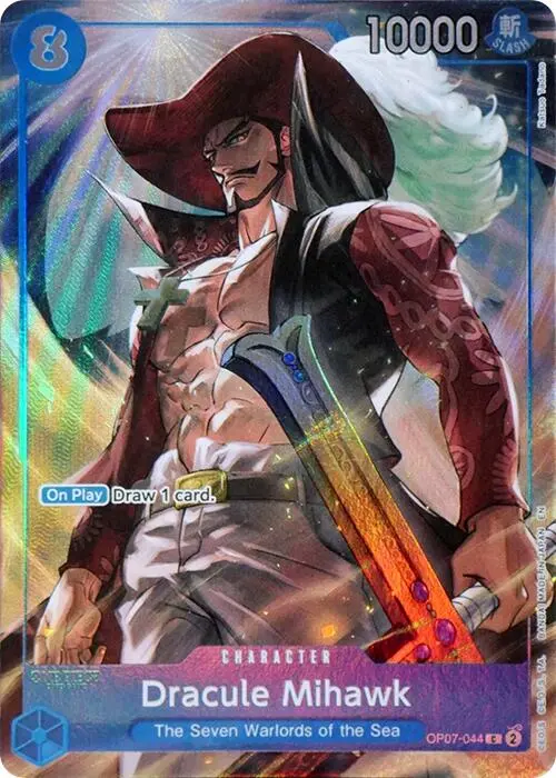 Dracule Mihawk (Seven Warlords Of The Sea Binder Set) [One Piece Promotion Cards] 1