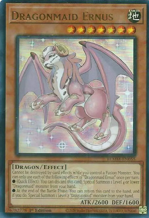Dragonmaid Ernus [Blmm-En055] Ultra Rare 1