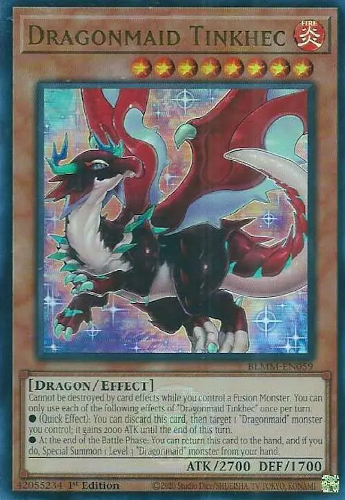 Dragonmaid Tinkhec [Blmm-En059] Ultra Rare 1
