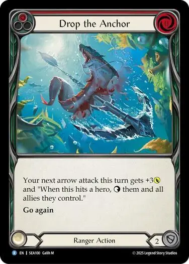 Drop The Anchor [Sea100] (High Seas)  Rainbow Foil 1