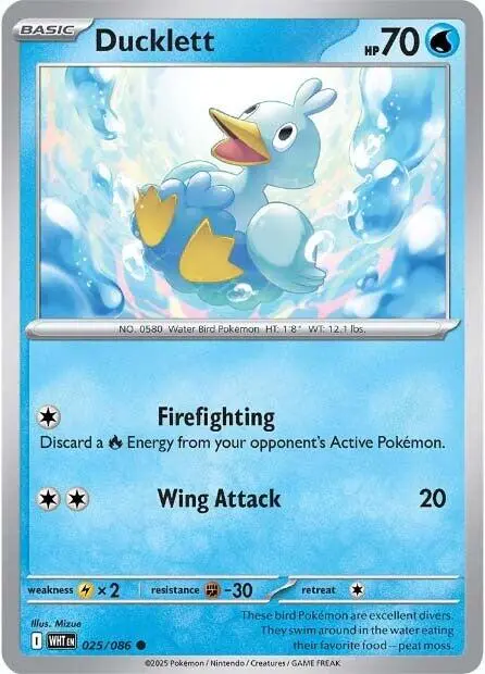 Ducklett (025/086) [Scarlet & Violet: White Flare] 1