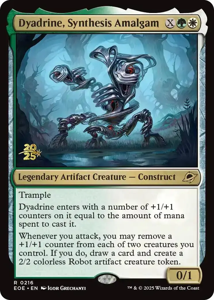Dyadrine, Synthesis Amalgam [Edge Of Eternities Prerelease Promos] 1