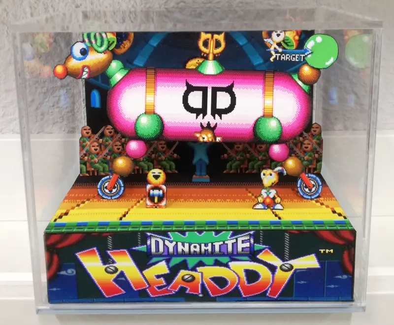 Dynamite Headdy Cubic Diorama 1