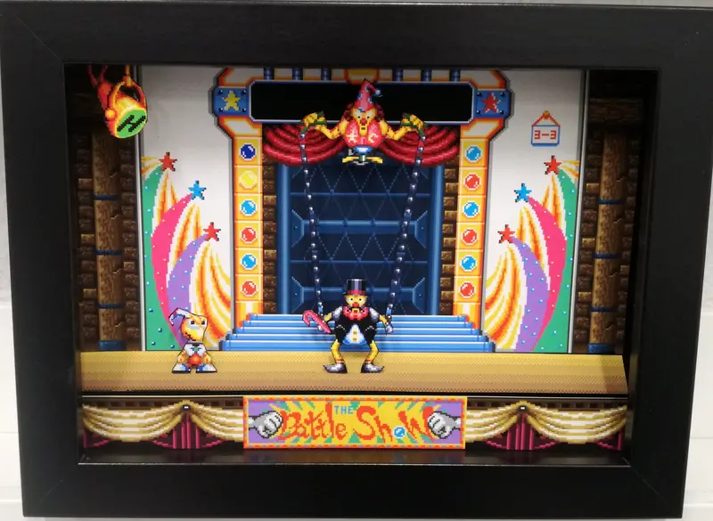 Dynamite Headdy Diorama 1