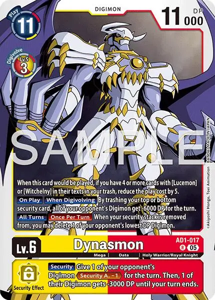 Dynasmon [Ad1-017] [Advanced Booster Digimon Generation] 1