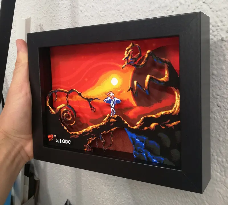 Earthworm Jim 2 Diorama 2