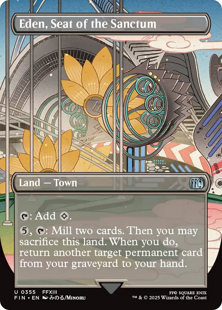 Eden, Seat Of The Sanctum (Borderless) [Final Fantasy] 1