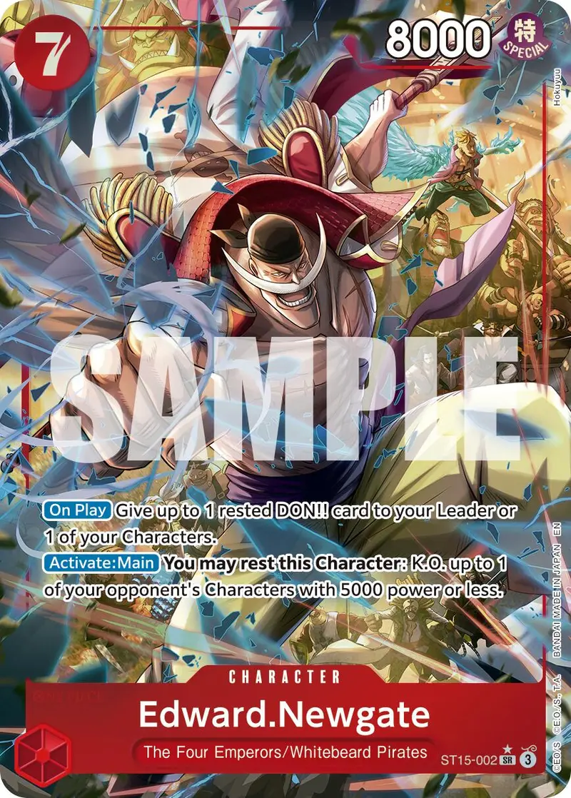 Edward.Newgate (St15-002) (Alternate Art) [Premium Booster -The Best- Vol. 2] 1