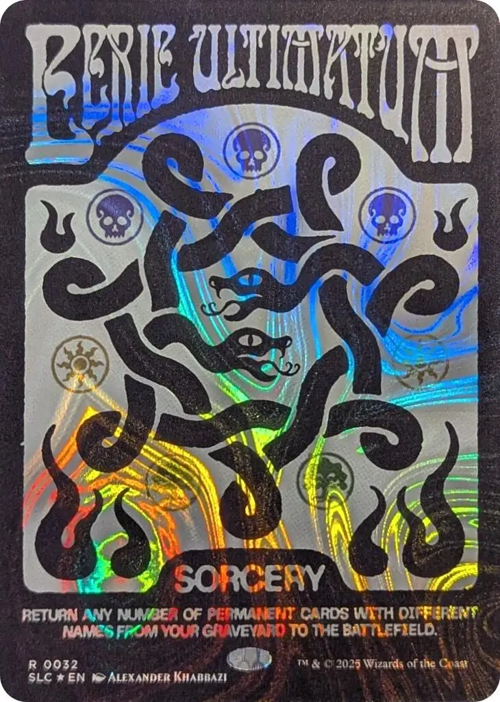 Eerie Ultimatum (Halo Foil) [Secret Lair Countdown Kit] 1