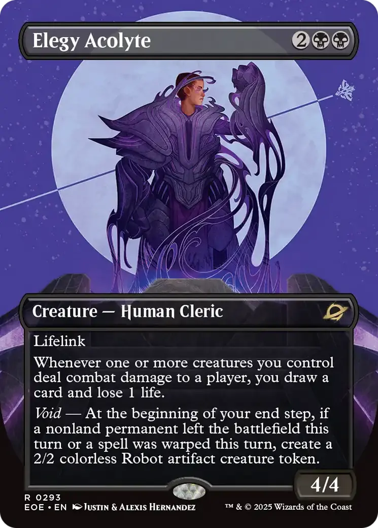 Elegy Acolyte (Borderless) [Edge Of Eternities] 1