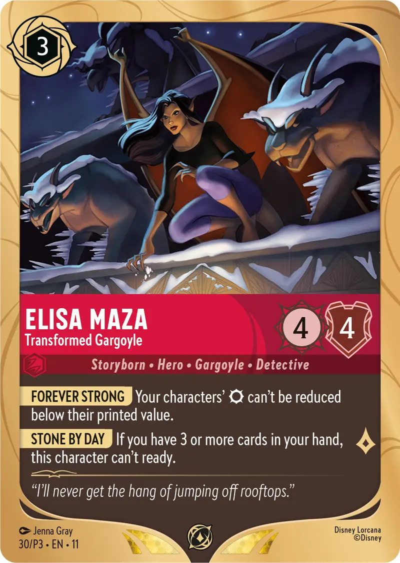 Elisa Maza - Transformed Gargoyle (30) [Promo Cards] 1