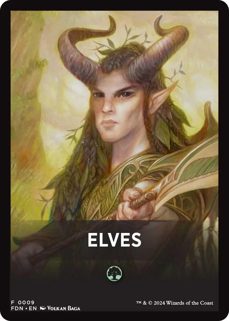 Elves Theme Card [Foundations Tokens] 1