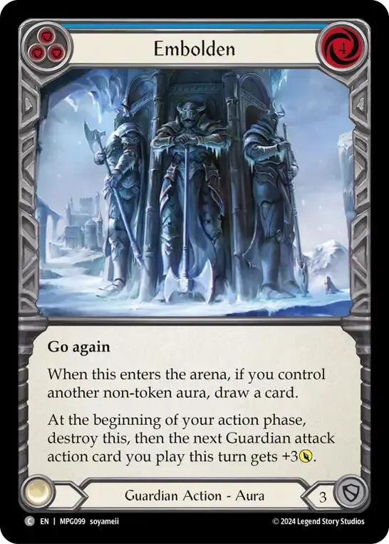Embolden (Blue) [Mpg099] (Mastery Pack Guardian) 1