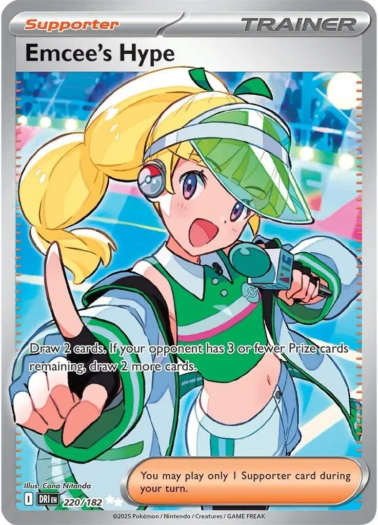 Emcee's Hype (220/182) [Scarlet & Violet: Destined Rivals] 1