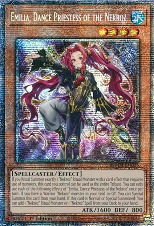 Emilia, Dance Priestess Of The Nekroz (Starlight Rare) [Blmm-En025] Starlight Rare 1