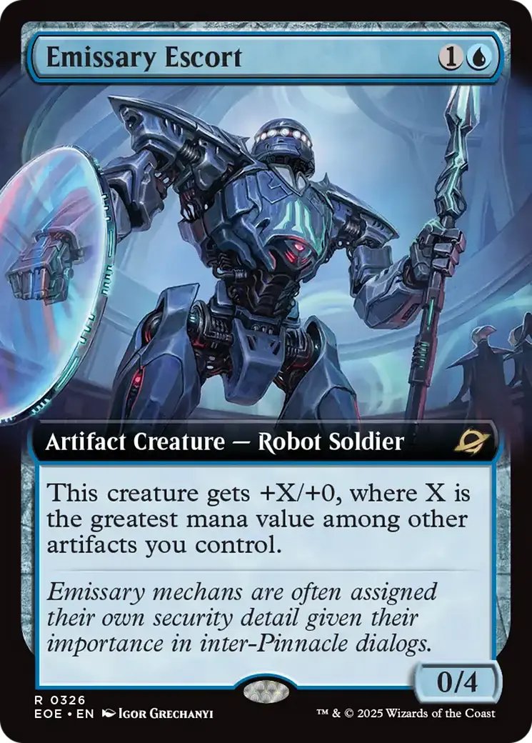 Emissary Escort (Extended Art) [Edge Of Eternities] 1