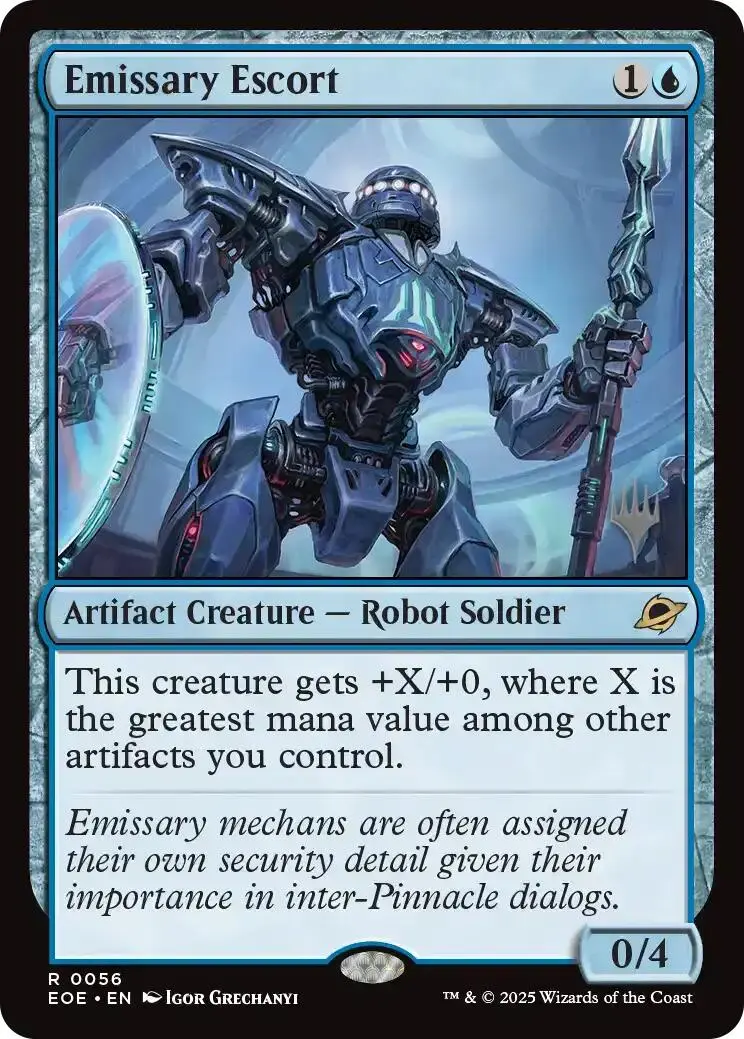 Emissary Escort (Promo Pack) [Edge Of Eternities Promo Pack] 1