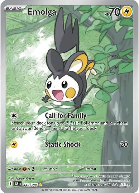 Emolga (112/086) [Scarlet & Violet: Black Bolt] 1