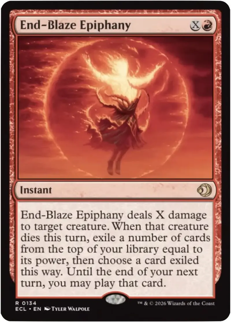 End-Blaze Epiphany [Lorwyn Eclipsed] 1
