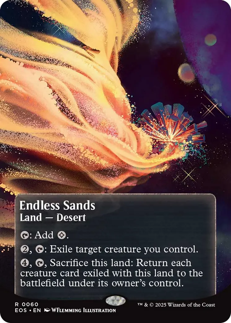 Endless Sands (0060) (Borderless) [Edge Of Eternities: Stellar Sights] 1