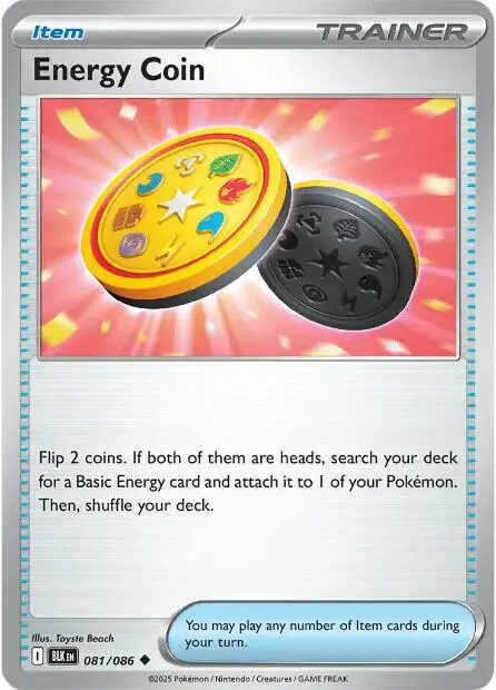 Energy Coin (081/086) [Scarlet & Violet: Black Bolt] 1