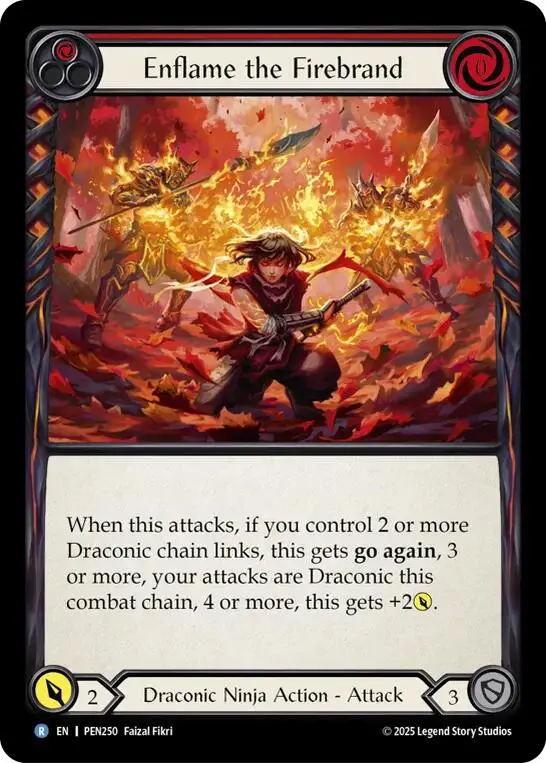 Enflame The Firebrand [Pen250] (Compendium Of Rathe) 1