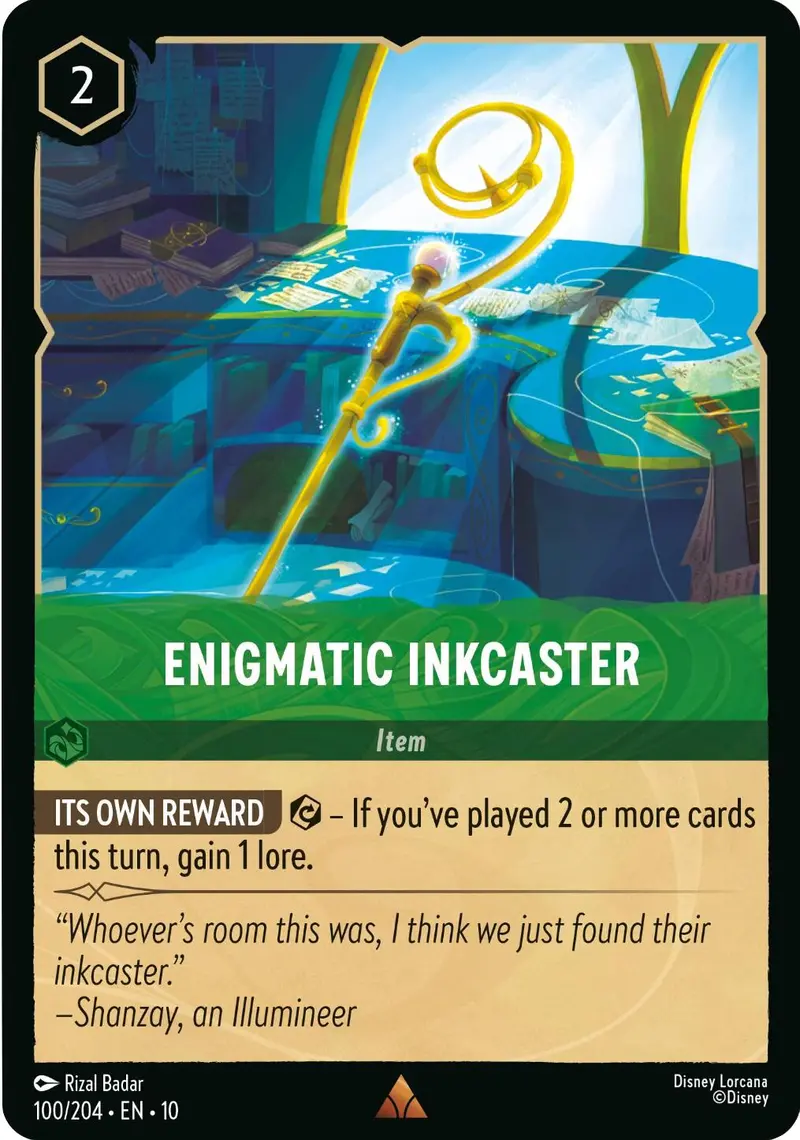 Enigmatic Inkcaster (100/204) [Whispers In The Well] 1