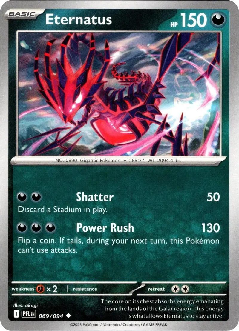 Eternatus (069/094) [Mega Evolution: Phantasmal Flames] 1