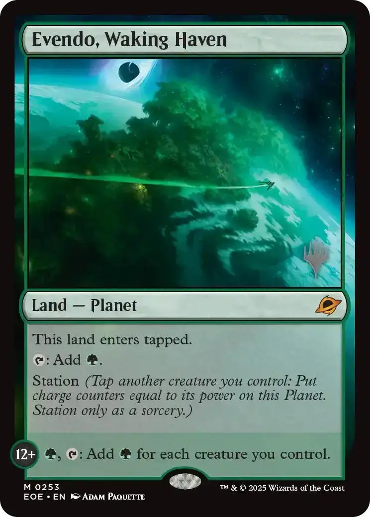 Evendo, Waking Haven (Promo Pack) [Edge Of Eternities Promo Pack] 1