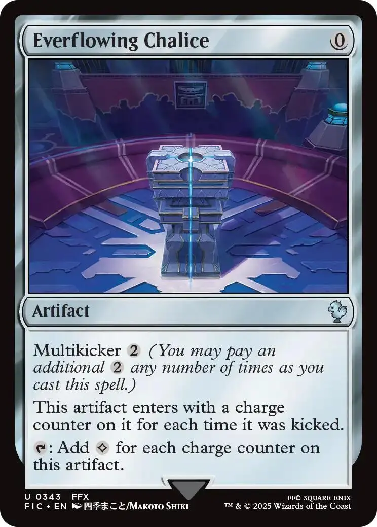 Everflowing Chalice (Surge Foil) [Final Fantasy Commander] 1