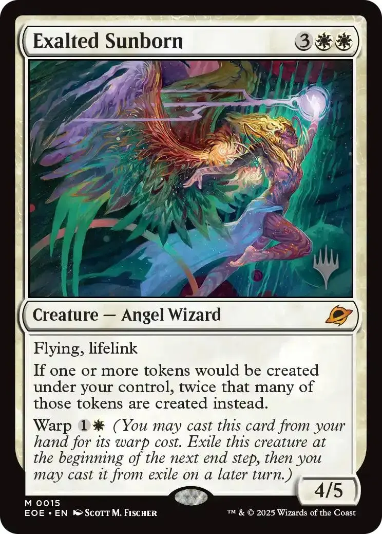Exalted Sunborn (Promo Pack) [Edge Of Eternities Promo Pack] 1
