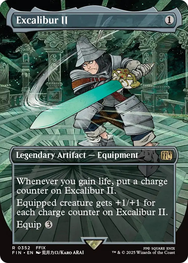 Excalibur Ii (Borderless) [Final Fantasy] 1