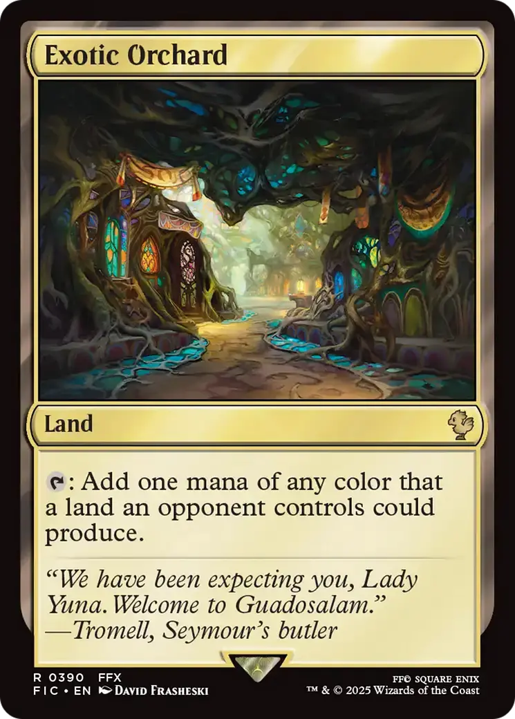 Exotic Orchard [Final Fantasy Commander] 1
