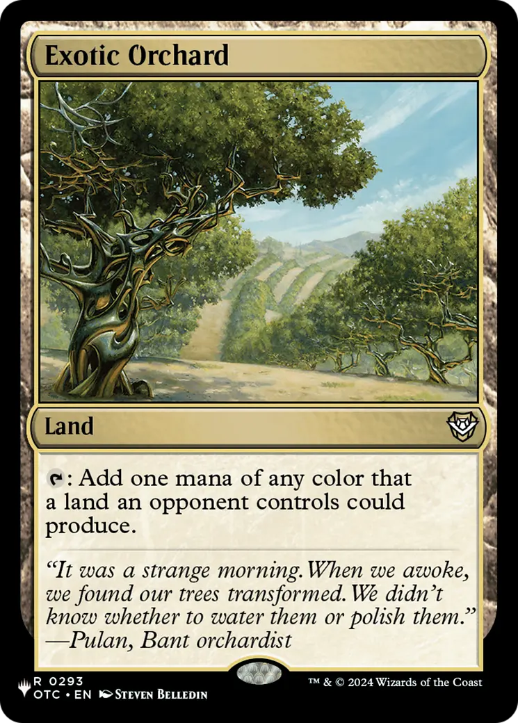 Exotic Orchard (Otc) [The List] 1