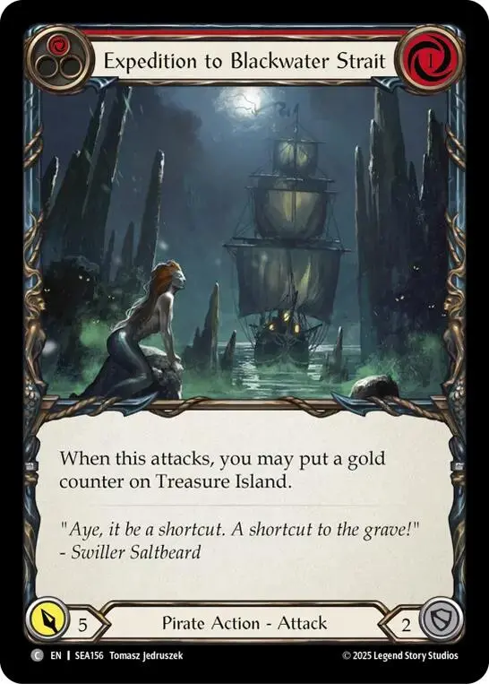 Expedition To Blackwater Strait [Sea156] (High Seas)  Rainbow Foil 1