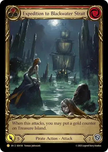 Expedition To Blackwater Strait (Treasure) [Sea156] (High Seas)  Cold Foil 1
