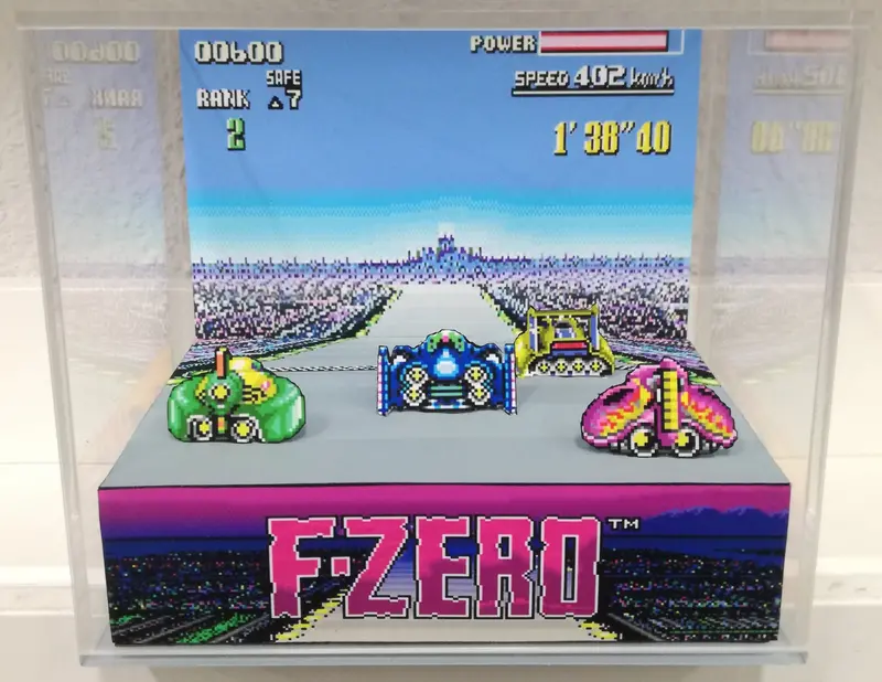 F- Zero Cubic Diorama 1