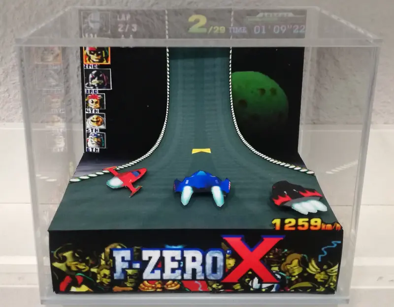 F-Zero X Cubic Diorama 1
