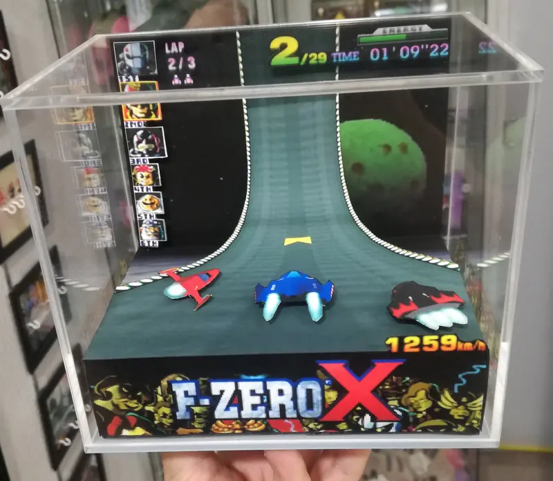 F-Zero X Cubic Diorama 2