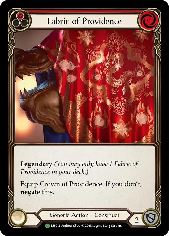 Fabric Of Providence // Crown Of Providence [Lss013] (Promo)  Cold Foil 1