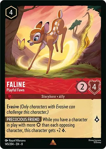 Faline - Playful Fawn (145/204) [Reign Of Jafar] 1