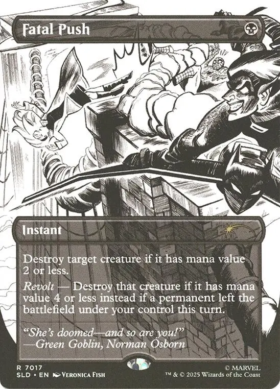 Fatal Push (7017) [Secret Lair Drop Series] 1