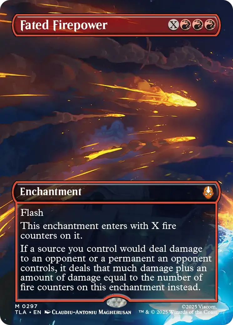 Fated Firepower (Borderless) [Avatar: The Last Airbender] 1