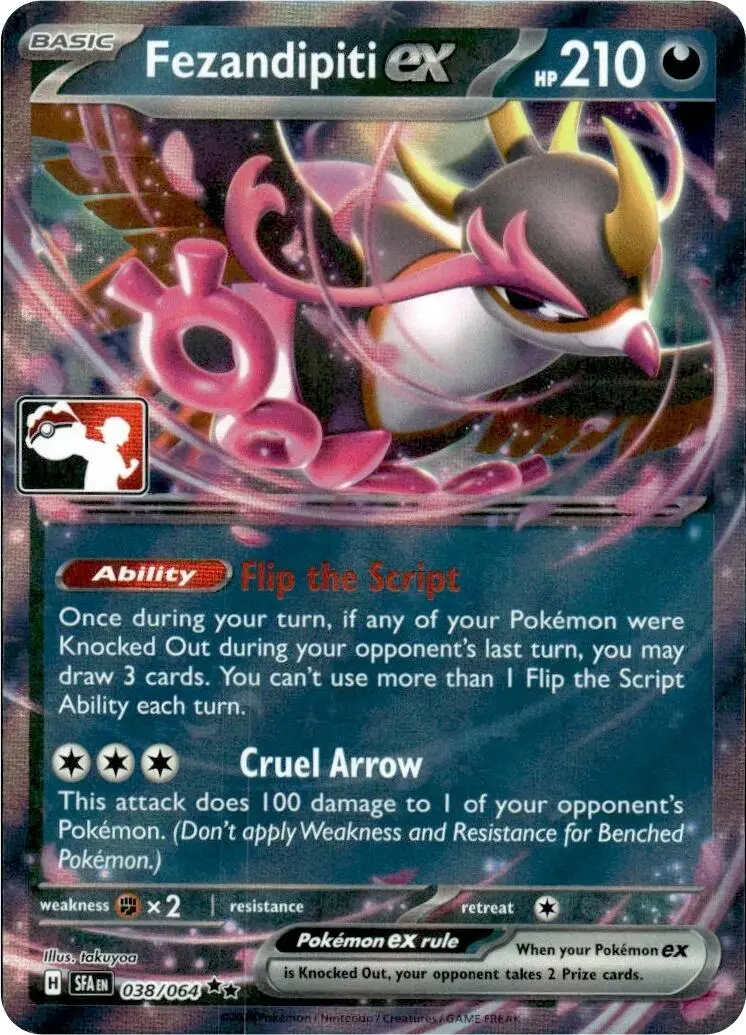 Fezandipiti Ex (038/064) [Prize Pack Series Seven] 1