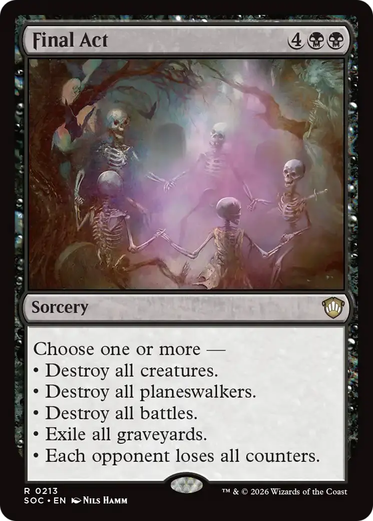 Final Act [Secrets Of Strixhaven Commander] 1